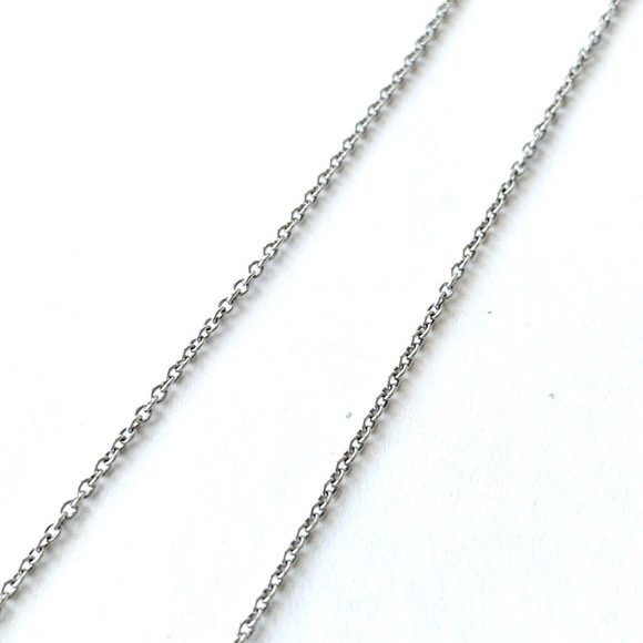 🌸Necklace🌸 L shape 925 sterling silver CZ necklace - Picture 5 of 12